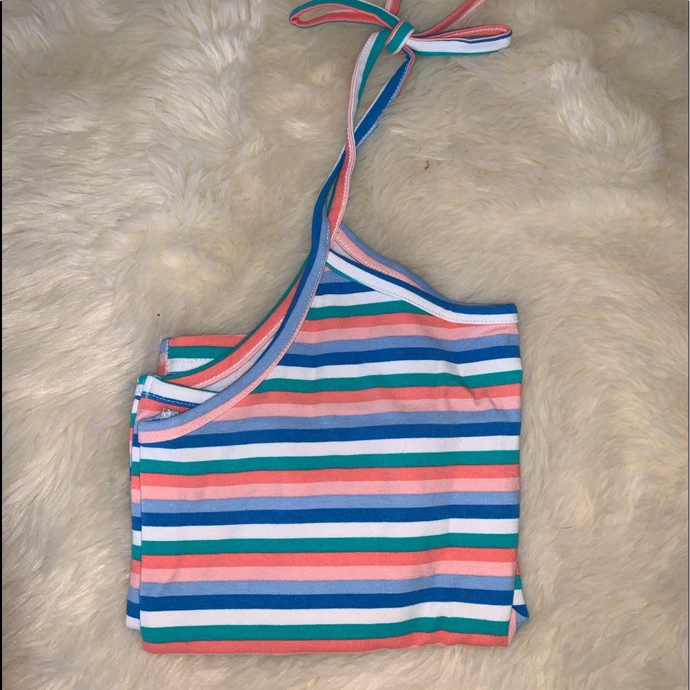 tie around the neck tank top